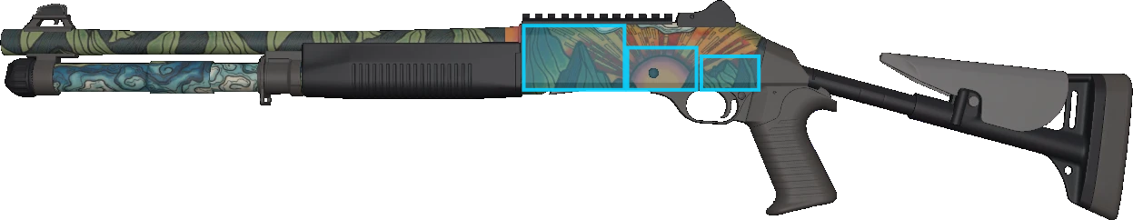 Pattern preview for XM1014 | XM1014 SOLITUDE