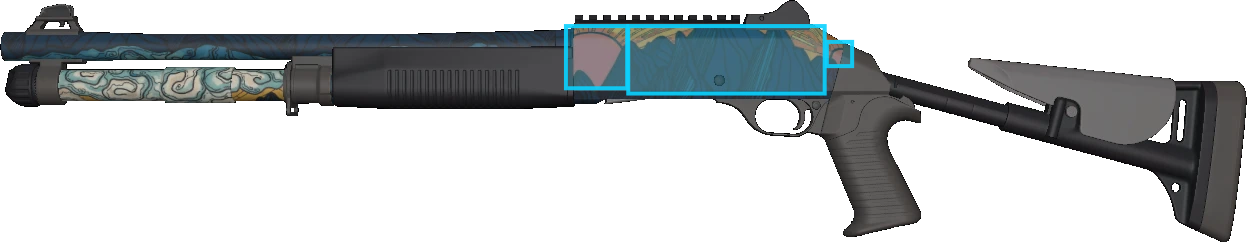 Pattern preview for XM1014 | XM1014 SOLITUDE
