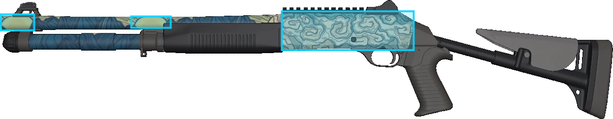 Pattern preview for XM1014 | XM1014 SOLITUDE