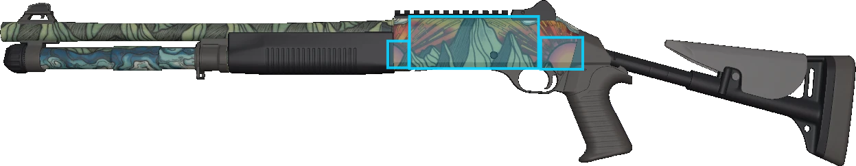 Pattern preview for XM1014 | XM1014 SOLITUDE