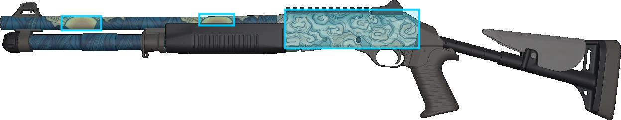 Pattern preview for XM1014 | XM1014 SOLITUDE