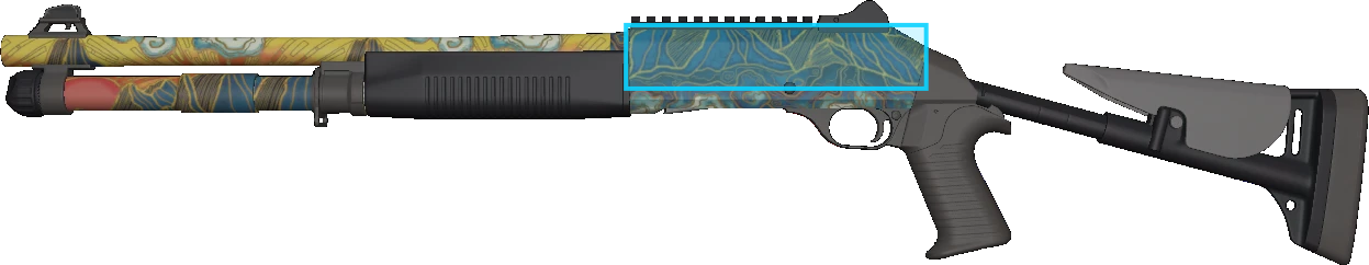 Pattern preview for XM1014 | XM1014 SOLITUDE