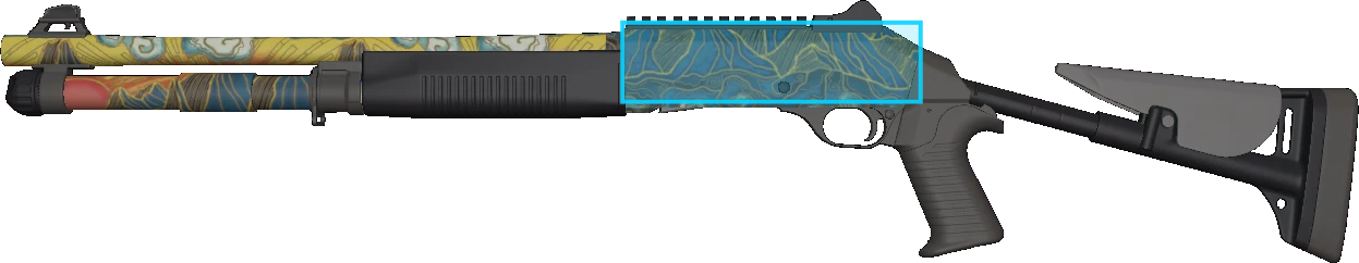 Pattern preview for XM1014 | XM1014 SOLITUDE