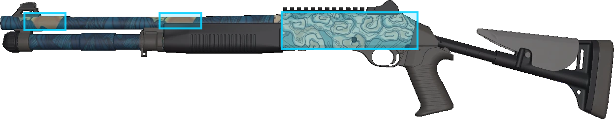Pattern preview for XM1014 | XM1014 SOLITUDE