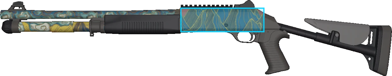 Pattern preview for XM1014 | XM1014 SOLITUDE