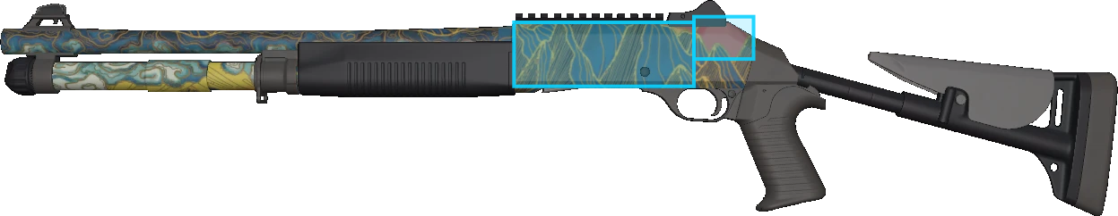 Pattern preview for XM1014 | XM1014 SOLITUDE