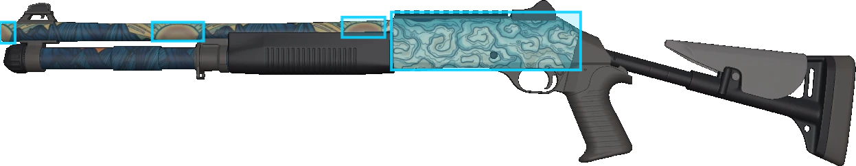 Pattern preview for XM1014 | XM1014 SOLITUDE