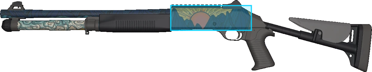 Pattern preview for XM1014 | XM1014 SOLITUDE