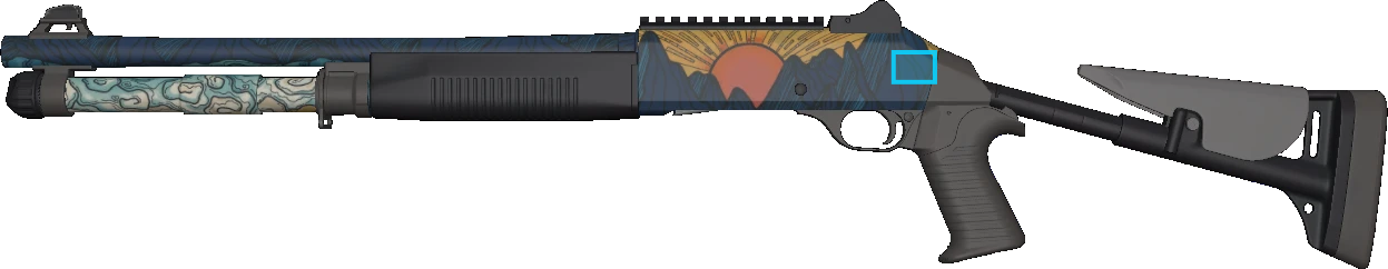 Pattern preview for XM1014 | XM1014 SOLITUDE