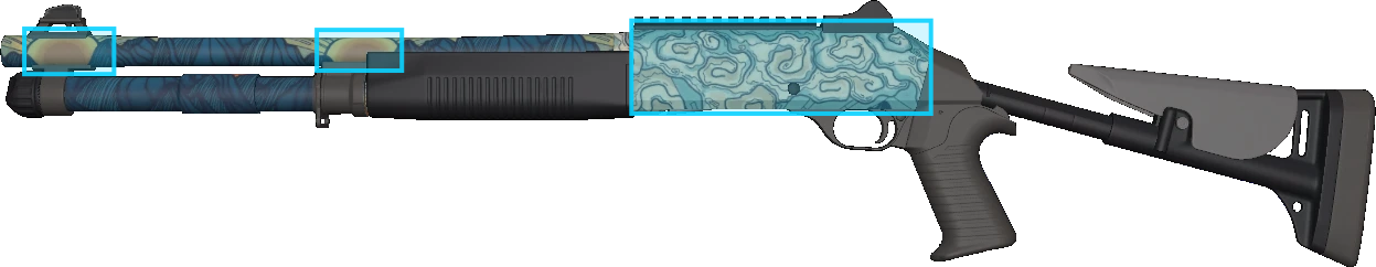 Pattern preview for XM1014 | XM1014 SOLITUDE