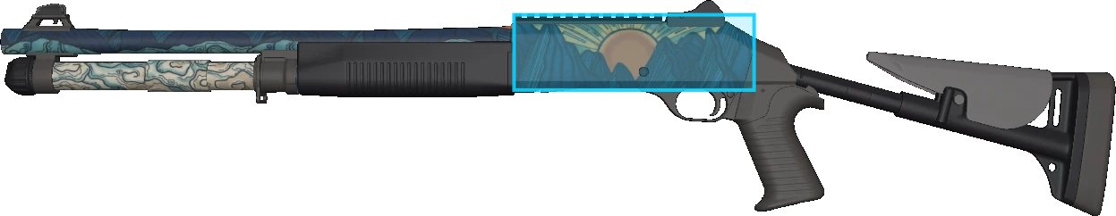 Pattern preview for XM1014 | XM1014 SOLITUDE