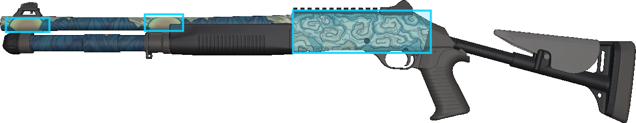 Pattern preview for XM1014 | XM1014 SOLITUDE