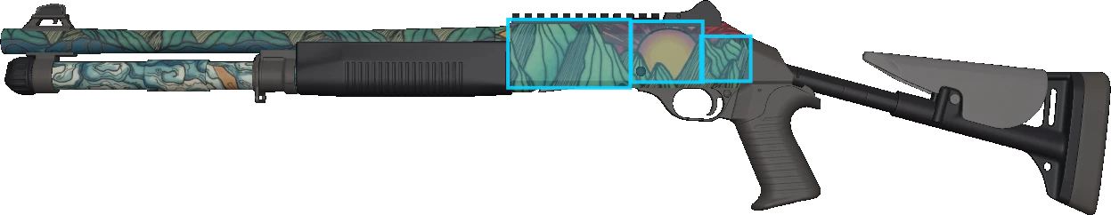 Pattern preview for XM1014 | XM1014 SOLITUDE