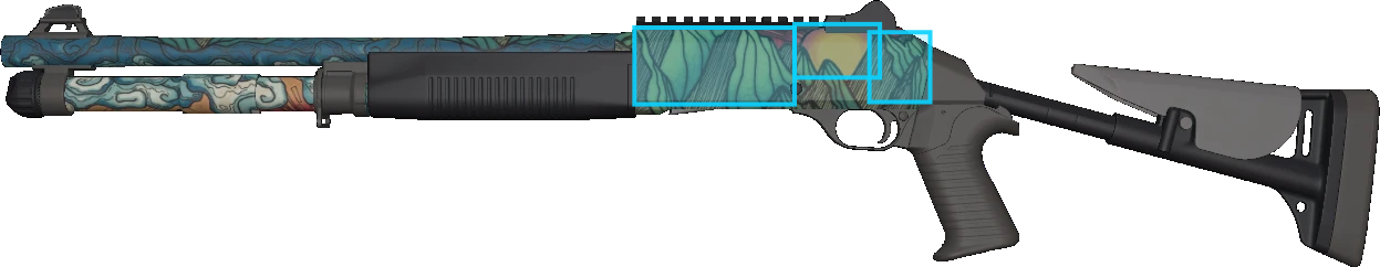 Pattern preview for XM1014 | XM1014 SOLITUDE