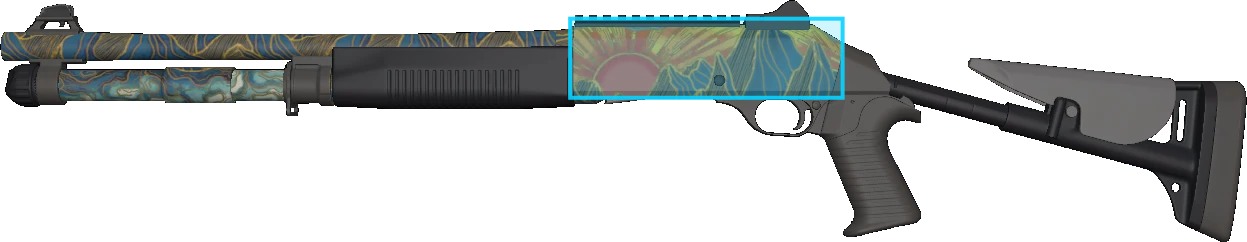 Pattern preview for XM1014 | XM1014 SOLITUDE