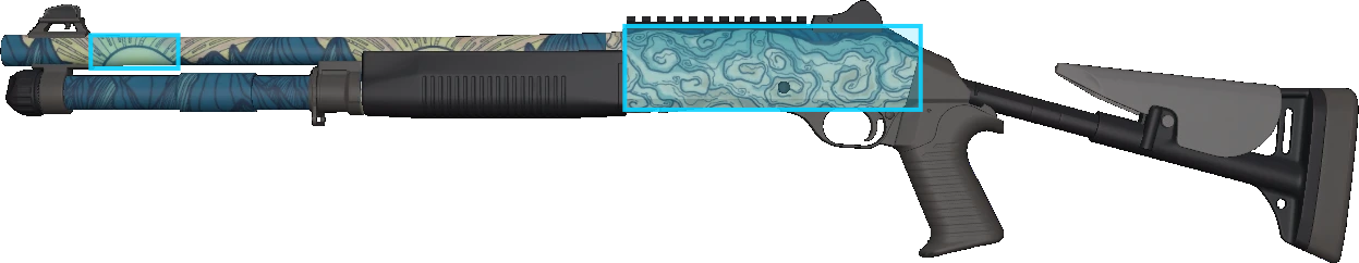 Pattern preview for XM1014 | XM1014 SOLITUDE