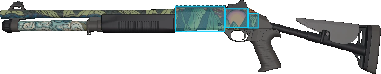 Pattern preview for XM1014 | XM1014 SOLITUDE