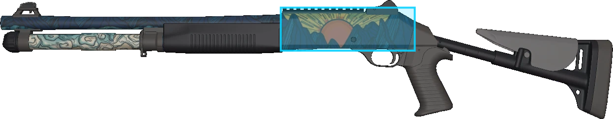 Pattern preview for XM1014 | XM1014 SOLITUDE
