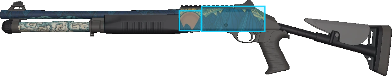 Pattern preview for XM1014 | XM1014 SOLITUDE