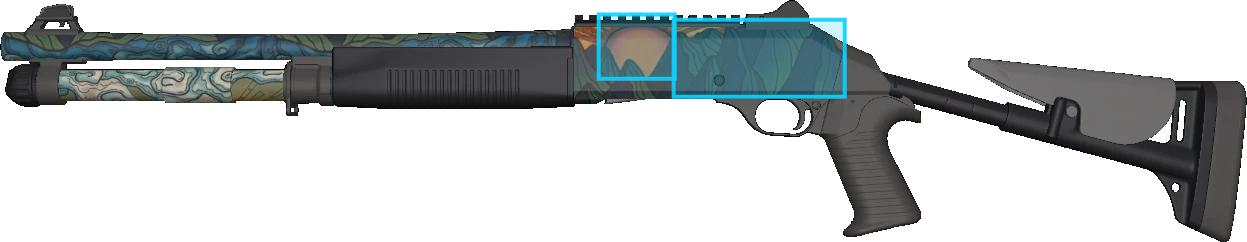 Pattern preview for XM1014 | XM1014 SOLITUDE