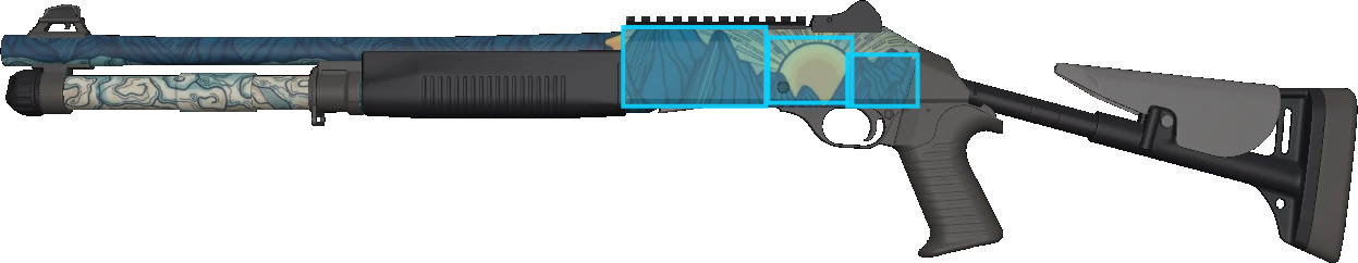 Pattern preview for XM1014 | XM1014 SOLITUDE