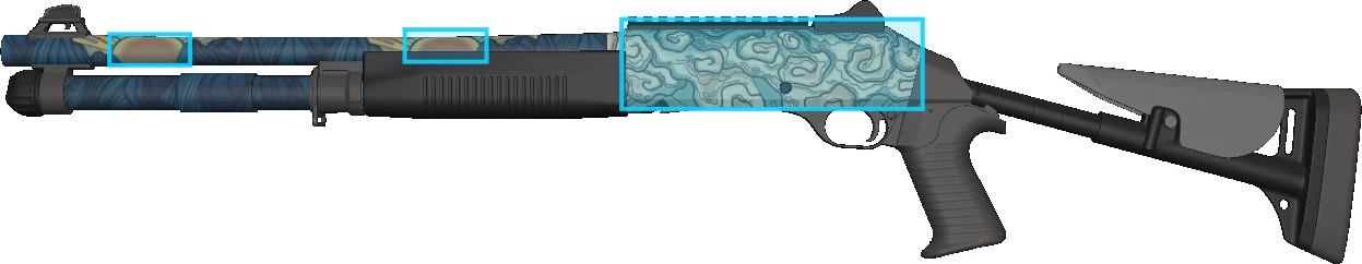 Pattern preview for XM1014 | XM1014 SOLITUDE