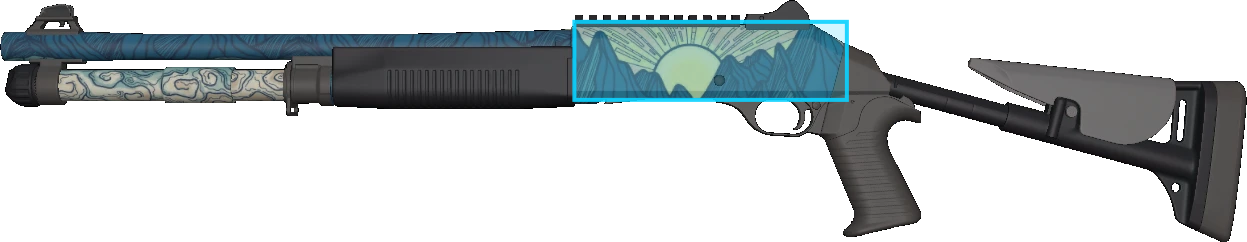 Pattern preview for XM1014 | XM1014 SOLITUDE