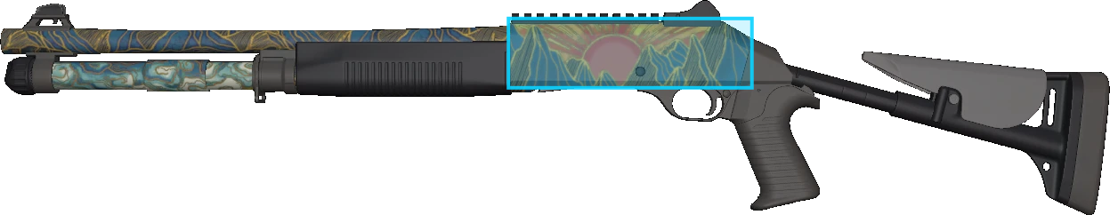 Pattern preview for XM1014 | XM1014 SOLITUDE