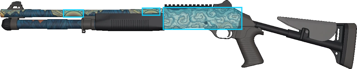 Pattern preview for XM1014 | XM1014 SOLITUDE