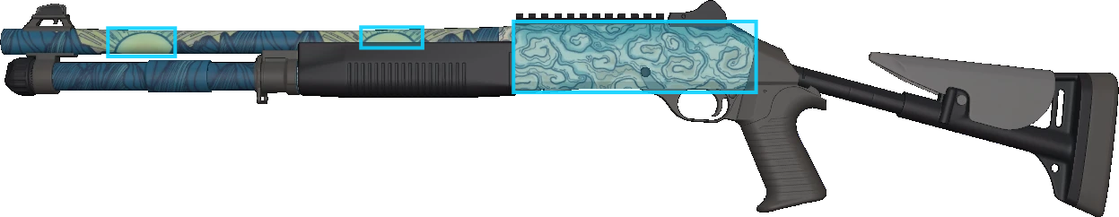 Pattern preview for XM1014 | XM1014 SOLITUDE