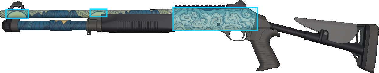 Pattern preview for XM1014 | XM1014 SOLITUDE