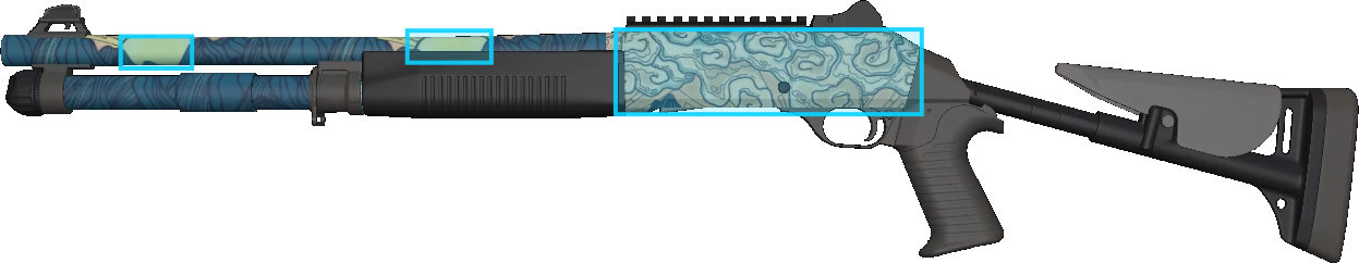 Pattern preview for XM1014 | XM1014 SOLITUDE