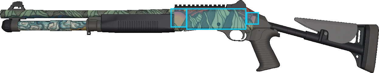 Pattern preview for XM1014 | XM1014 SOLITUDE