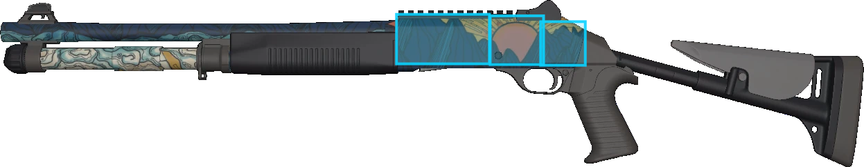 Pattern preview for XM1014 | XM1014 SOLITUDE