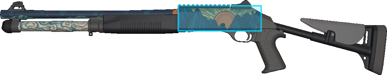 Pattern preview for XM1014 | XM1014 SOLITUDE
