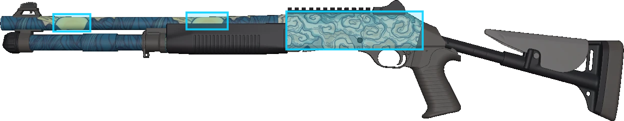 Pattern preview for XM1014 | XM1014 SOLITUDE