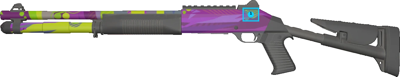 Pattern preview for XM1014 | XM1014 ZIGGY